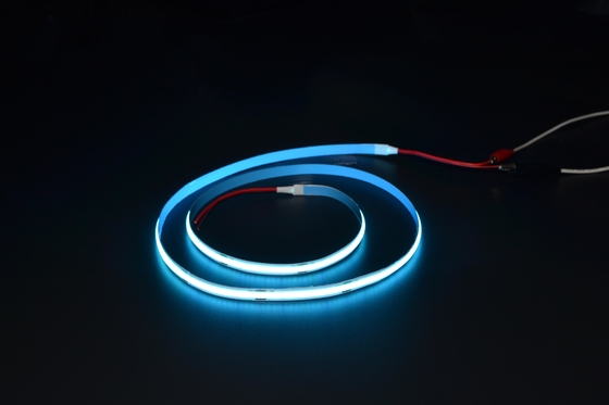 HOYOL Μονόχρωμο Μπλε Εύκαμπτη Λωρίδα COB LED 24V για Φωτισμός Διακόσμησης Ξενοδοχείων